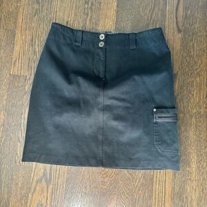 Title Nine Skirt Womens Size 6 Black Pockets Outdoors Skirt